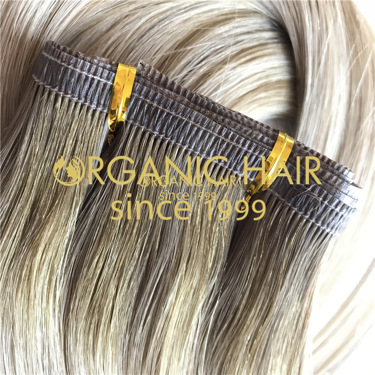 New type hair weft- flat weft  H83